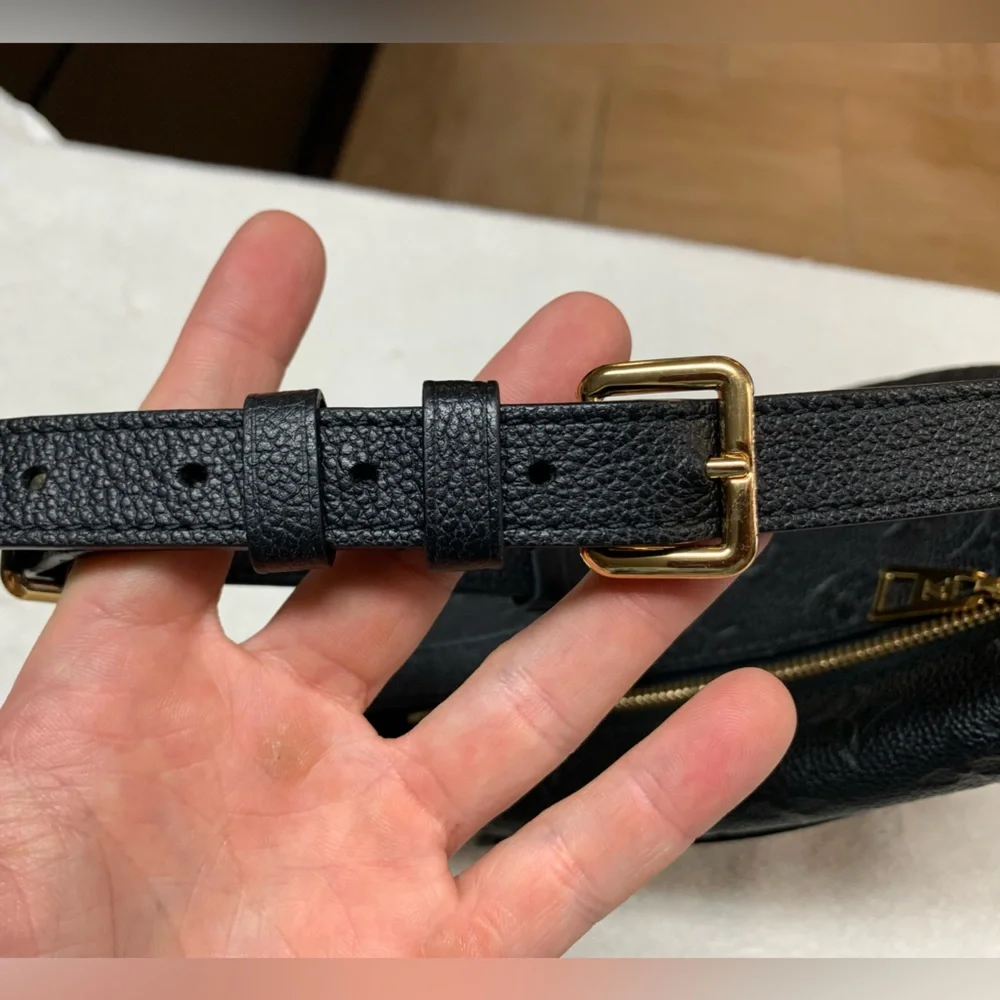 Louis Vuitton BumBag Black Empreinte - Picture 9 of 16